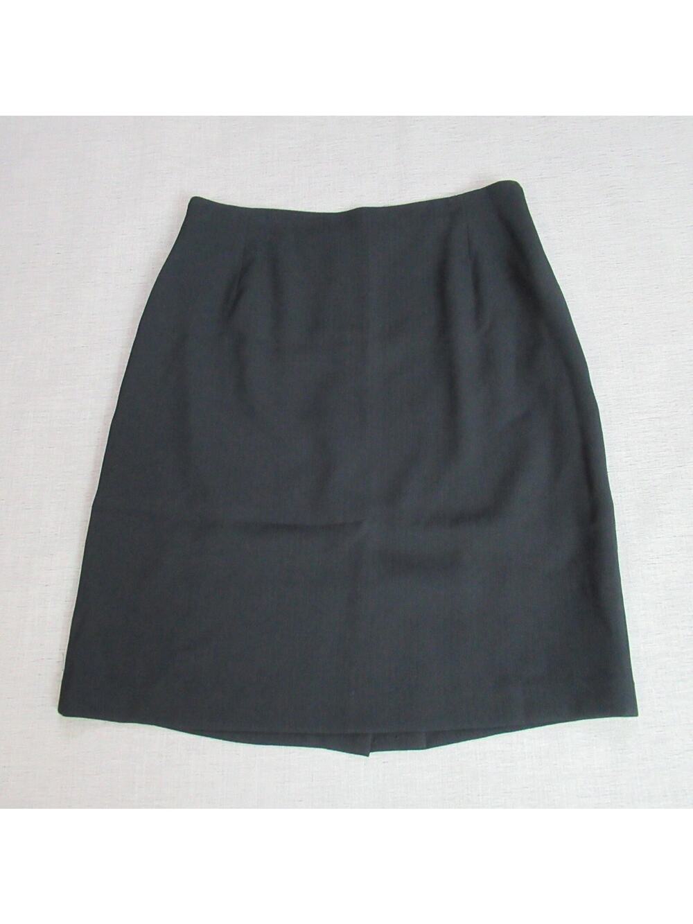 Garfield & Marks Skirt Womens Size 14 Black A Line Modest Career Work USA Made